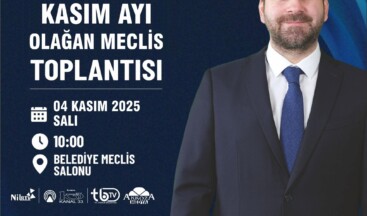 Kasım Ayı Olağan Meclis Toplantısı  📅 04 Kasım 2025 Salı ⏰ 10:00 📍 Belediye Meclis Salonu  #AliBoltaç #TarsusBelediyesi #TarsustaGelecekVar