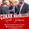 Aynı sofrada buluşuyor, geleceği birlikte kuruyoruz. 🤍 Çokak Mahallesi Halk Buluşması 📅 13 Kasım 2025 Perşembe 🕝 13.30 📍 Çokak Mahallesi (Köy Kahvesi) Tüm hemşehrilerimiz davetlidir.  #AliBoltaç #TarsusBelediyesi #TarsustaGelecekVar