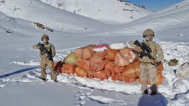 Bakan Yerlikaya duyurdu: Hakkari ve Ağrı’da uyuşturucu operasyonu! Tam 773 litre ele geçirildi… İçişleri Bakanı Ali Yerlikaya, jandarma ekiplerince yürütülen operasyonlar kapsamında Hakkari’de 378 kilogram, Ağrı’da ise 773 litre sıvı uyuşturucu madde ele geçirildiğini, bir şüphelinin gözaltına alındığını bildirdi.