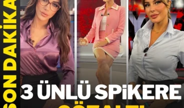 Son dakika…Sunuculara gözaltı Televizyon spikerleri Ela Rumeysa Cebeci, Meltem Acet ile Hande Sarıoğlu jandarma ekipleri tarafından gözaltına alındı. Gözaltı işleminin ünlülere yönelik 2. dalga uyuşturucu operasyonu kapsamında olduğu belirtiliyor. İstanbul’da jandarma ekipleri tarafından ünlü isimlere yönelik düzenlenen ikinci dalga uyuşturucu operasyonunda gözaltına alınan spikerler Ela Rumeysa Cebeci ve Meltem Acet’ten ilk görüntü geldi.