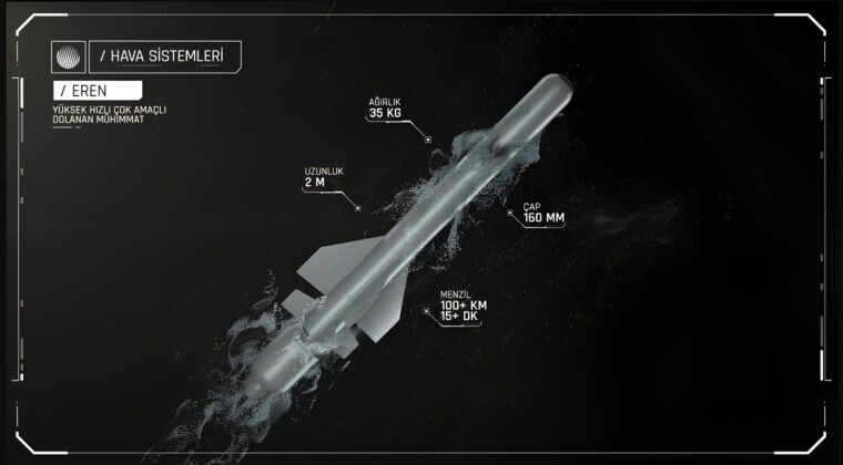 Roketsan, yeni geliştirdiği füzeye Şehit Eren Bülbül’ün adını verdi. 🇹🇷