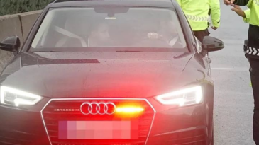 Yetkisiz çakar kullanan sürücülere 276 bin TL para cezası kesilecek.