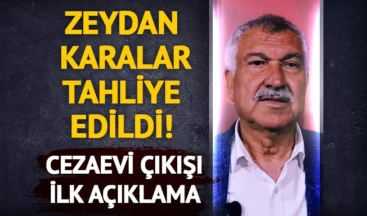 SON DAKİKA:  Adana Büyükşehir Belediye Başkanı Zeydan Karalar ve beraberinde 9 kişi daha tahliye edildi