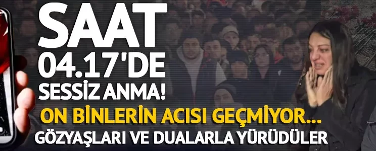 6 Şubat depremlerinin üzerinden tam 3 yıl geçerken; 107 bin 213 kişinin yaralandığı Asrın Felaketi’nde yaşamını yitiren 53 bin 537 kişi, 11 ilde saat 04.17’de düzenlenen sessiz yürüyüşlerle anıldı