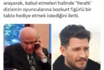 Devlet Bahçeli, Uraz Kaygılaroğlu’nu arayarak, kabul etmeleri halinde ‘Yeraltı’ dizisinin oyuncularına bozkurt figürlü bir tablo hediye etmek istediğini iletti.