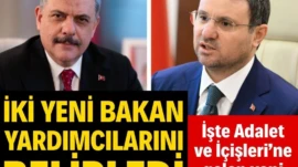 Bakan Gürlek ve Bakan Çiftçi, yardımcılarını belirledi 11 Şubat 2026 tarihinde Adalet Bakanı olan Akın Gürlek ve İçişleri Bakanı olan Mustafa Çiftçi, yeni yardımcılarını belirledi. İki bakanlıktaki görevden alma ve atama kararları bugün Resmi Gazete’de yayımlandı.