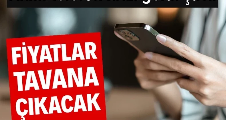 Akıllı telefon pazarında kriz geliyor, fiyatlar zirve yapacak Küresel akıllı telefon pazarının, bu yıl bellek tedarik krizi dolayısıyla yaklaşık yüzde 13 daralacağı öngörülüyor.