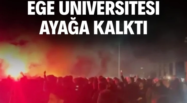Ege Üniversitesi ayakta İzmir’de Ege Üniversitesi KYK Erkek Öğrenci Yurdu’nda kalan öğrenciler, sıcak su kesintileri, yemeklerin sağlıksız ve fiziki koşulların yetersiz olduğu gerekçesiyle yurt önünde eylem yaptı. Öğrenciler “Ocak ayında 50’den fazla arkadaşımız zehirlendi” diyerek yönetimi göreve çağırdı.