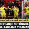 Fenerbahçe, Nottingham Forest’ı salladı ama turu geçemedi: 1-2 Fenerbahçe, Avrupa Ligi rövanşında Nottingham Forest’ı deplasmanda 2-1 yendi. Kerem Aktürkoğlu’nun iki golüyle sahne aldığı maçta sarı-lacivertliler mücadeleyle alkış aldı ancak toplamda 4-2’lik skorla Avrupa’ya veda etti.