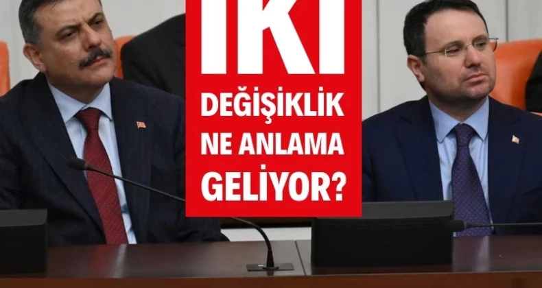 İki değişiklik ne anlama geliyor? Deniz ZEEYREK Yazdı..