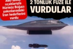 ABD, İran’ı 2 tonluk sığınak delici bombalarla vurdu Orta Doğu’da şiddet bitmek bilmezken ABD’li yetkililer İran’ın Hürmüz Boğazı yakınlarındaki noktalarına 2 tonluk “sığınak delici” bombalar kullanıldığını duyurdu.