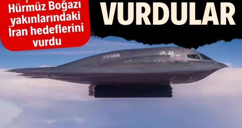 ABD, İran’ı 2 tonluk sığınak delici bombalarla vurdu Orta Doğu’da şiddet bitmek bilmezken ABD’li yetkililer İran’ın Hürmüz Boğazı yakınlarındaki noktalarına 2 tonluk “sığınak delici” bombalar kullanıldığını duyurdu.