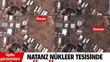 ABD ve İsrail saldırmıştı: İran’ın nükleer tesisinin son hali uydudan görüntülendi ABD ve İsrail’in geçen hafta başlattığı saldırılara İran’ın misilleme ile karşılık vermesiyle birlikte bölgede yaşananlar büyük endişe yaratmaya devam ederken, uydu görüntüleri dikkat çekici bazı bulguları ortaya çıkardı.