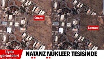 ABD ve İsrail saldırmıştı: İran’ın nükleer tesisinin son hali uydudan görüntülendi ABD ve İsrail’in geçen hafta başlattığı saldırılara İran’ın misilleme ile karşılık vermesiyle birlikte bölgede yaşananlar büyük endişe yaratmaya devam ederken, uydu görüntüleri dikkat çekici bazı bulguları ortaya çıkardı.