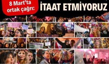 Ankara’da kadınlardan 8 mart yürüyüşü: “Susmuyoruz, korkmuyoruz, itaat etmiyoruz” Ankara’da 8 Mart Dünya Emekçi Kadınlar Günü kapsamında Yüksel Caddesi’nde toplanan kadın örgütleri Sakarya Caddesi’ne yürüyerek kadın cinayetlerine, cezasızlık politikalarına ve kadınlara yönelik baskılara tepki gösterdi; yapılan açıklamada İstanbul Sözleşmesi’nin yeniden yürürlüğe girmesi ve 6284 sayılı kanunun etkin uygulanması çağrısı yapıldı