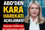 Beyaz Saray’dan ‘kara harekatı’ açıklaması Beyaz Saray Sözcüsü Karoline Leavitt, İran’a olası bir kara harekatının şu anda masada olmadığını bildirdi ve İspanya’nın ABD ile iş birliği yapacağını söyledi. Sözcünün iddiasına Madrid hükümetinden jet yalanlama geldi.