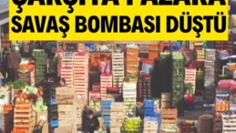 Çarşıya pazara savaş bombası düştü Savaşın başladığı gün domates, biber, patlıcan ve limon dahil 8 ürüne 657 lira ödeyen vatandaş, bugün 893 lira harcıyor.