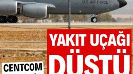 CENTCOM: Yakıt uçağımız düştü ABD Merkez Kuvvetler Komutanlığı (CENTCOM), ABD’ye ait bir KC-135 yakıt ikmal uçağının Irak hava sahasında düşerek kırıma uğradığını açıkladı.