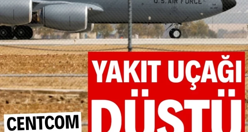 CENTCOM: Yakıt uçağımız düştü ABD Merkez Kuvvetler Komutanlığı (CENTCOM), ABD’ye ait bir KC-135 yakıt ikmal uçağının Irak hava sahasında düşerek kırıma uğradığını açıkladı.