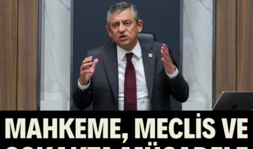 CHP’nin 19 Mart sonrası için eylem planı hazır CHP Genel Başkanı Özgür Özel, kurmaylarıyla yaptığı toplantıda üç ayaklı mücadeleyi anlattı. CHP’liler, dava bitene kadar Silivri’de olacak. Çarşı pazarda ülkenin en temel sorunları anlatılacak.