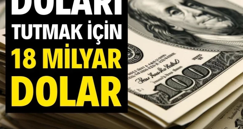 Doları tutmak için 18 milyar dolar Tam bir yıl önce Ekrem İmamoğlu’nun gözaltına alınmasında 67.4 milyar dolar yakan Merkez Bankası, Orta Doğu’daki savaşın yarattığı ikinci dalgaya karşı 11 günde 18 milyar dolar sattı.