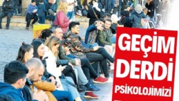 Geçim derdi psikolojimizi bozdu Üniversite mezunlarında işsizliğin yüzde 25’e çıkması, ücretlerin yetmemesi, başkanlık sistemi ve artan gelir eşitsizliği psikolojik esenliğimizi olumsuz etkiliyor.