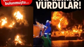 Irak karasularındaki iki tanker gemisine saldırı Irak karasularında iki tanker gemisine saldırı düzenlendi. Gemiler alev içinde kalırken, mürettebat güçlükle kurtarıldı.