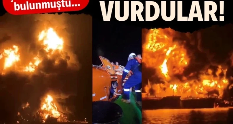 Irak karasularındaki iki tanker gemisine saldırı Irak karasularında iki tanker gemisine saldırı düzenlendi. Gemiler alev içinde kalırken, mürettebat güçlükle kurtarıldı.