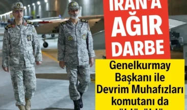 İran askeri yönetimine darbe: Üst düzey komutanlar öldürüldü ABD ve İsrail’in İran’a yönelik saldırılarında İran Genelkurmay Başkanı Abdurrahim Musevi, Devrim Muhafızları Komutanı Muhammed Pakpur ve üst düzey askeri-siyasi isimlerin hayatını kaybettiği bildirildi. Tahran yönetimi misilleme mesajları verirken, ülkede yeni liderlik için “Liderlik Konseyi” kurulacağı açıklandı.