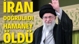 İran doğruladı: Hamaney öldü İran devlet televizyonu, İran lideri Ayetullah Ali Hamaney’in ABD-İsrail saldırısında hayatını kaybettiğini duyurdu. İran’daki geçici yönetimin başındaki isimler de belli oldu.