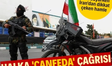 İran’dan olası kara harekâtına hazırlık ABD, İran’a kara operasyonu planı üzerinde dururken İran’da vatandaşlara “Canfeda” adı verilen kampanya kapsamında gönüllülük çağrısı yapıldı. İsfahan’da güvenlik güçlerinin kontrol noktaları kurduğu bildirildi.