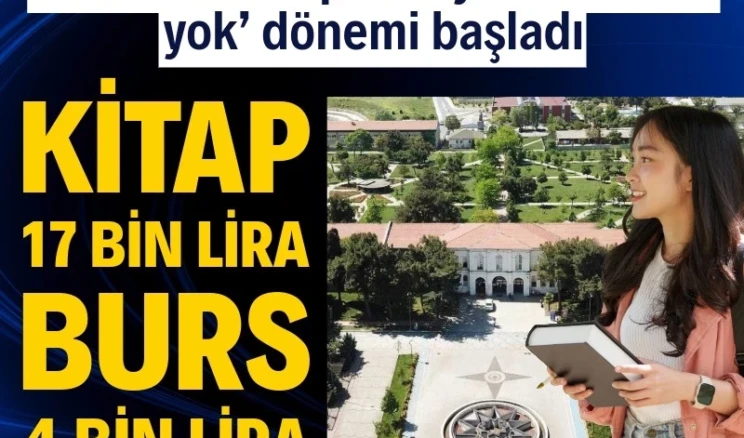 Kitap 17 bin lira burs 4 bin lira Yıldız Teknik Üniversitesi’nde 4 bin lira burs alan üniversite öğrencilerine 17 bin liralık kitap zorunlu tutuldu. Öğrenciler şikayet etti, Kamu Denetçiliği Kurumu üniversiteyi uyardı.