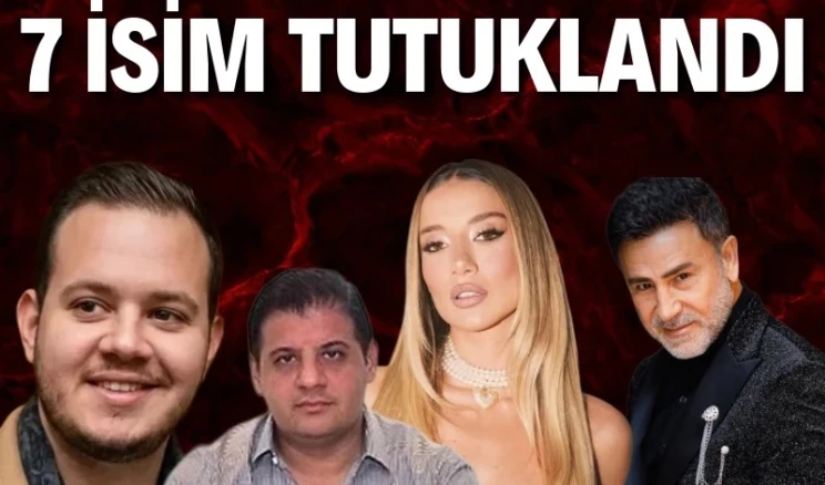 Kubilay Kaan Kundakçı cinayetinde 7 isim tutuklandı İstanbul’da futbolcu Kubilay Kaan Kundakçı’nın öldürülmesine ilişkin soruşturmada gözaltına alınan şüphelilerden Aleyna Kalaycıoğlu, annesi Zuhal Kalaycıoğlu, Alaattin Kadayıfçıoğlu ve şarkıcı İzzet Yıldızhan’ın da aralarında bulunduğu 7 kişi tutuklandı.