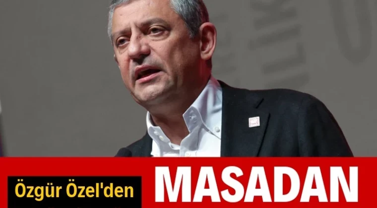 Özel’den Erdoğan’a: Masadan derhal kalkın CHP lideri Özel, Cumhurbaşkanı Erdoğan’a seslendi ve “Trump’ın Filistin’i işgal masasından derhal kalkın” dedi.