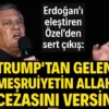 Özgür Özel: Trump’tan gelen meşruiyetin Allah cezasını versin CHP Genel Başkanı Özgür Özel, Pendik mitinginde yaptığı konuşmada “Trump’tan gelen meşruiyetin Allah cezasını versin. Meşruiyet Trump’tan alınmaz, emperyalist Amerika’dan alınmaz. Meydandan alınır, Pendik’ten alınır, sokaktan alınır, sandıktan alınır” dedi.