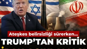 Son dakika… ABD ve İran arasında duyurlan ancak özellikle Lübnan belirsizliği ve İsrail’in saldırıları sebebiyle akıbeti belirsizliğe düşen ateşkes hakkında ABD Başkanı Donald Trump’tan açıklama geldi. Trump ABD ordusunun İran çevresinde kalacağını ancak anlaşma yerine getirilene kadar saldırı yapılmayacağını söyledi.