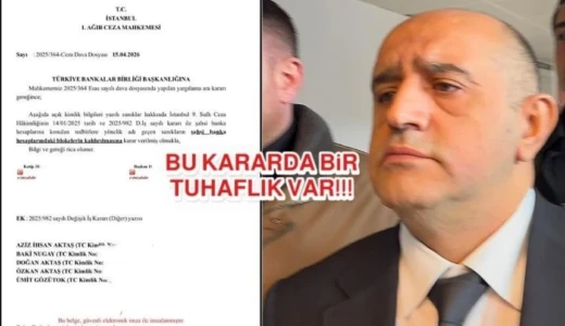 Bu da oldu! Aziz İhsan Aktaş’ın hesaplarındaki bloke kaldırıldı İBB davası iddianamesinde “Suç örgütü lideri” olarak yer alıyor. Hakkında 704 yıl hapis cezası isteniyor ama tutuksuz yargılanıyor. Ve şimdi de banka hesaplarının üzerindeki blokeler kaldırıldı.