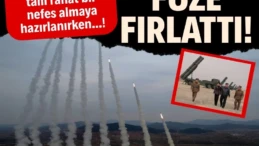 Bölgede gerilim bir anda tırmandı: Roket fırlatıldı Son dönemde balistik füze denemelerine hız veren Kuzey Kore’nin Japon Denizi’ne bir roket fırlattığı duyuruldu.