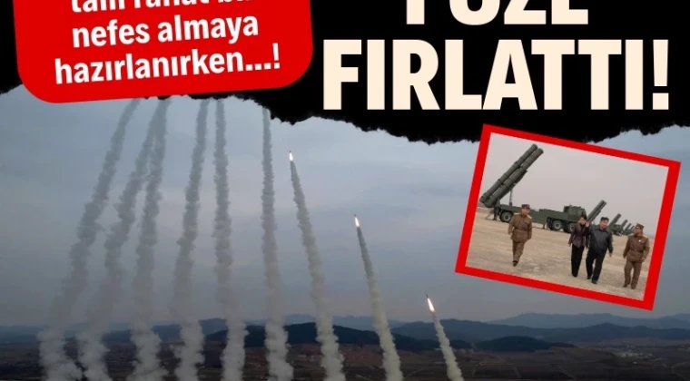 Bölgede gerilim bir anda tırmandı: Roket fırlatıldı Son dönemde balistik füze denemelerine hız veren Kuzey Kore’nin Japon Denizi’ne bir roket fırlattığı duyuruldu.