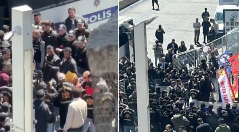 Taksim’de 1 Mayıs anmasına müdahale! Çok sayıda gözaltı var 1 Mayıs eylemlerinde katledilenler için Taksim Kazancı yokuşunda gerçekleştirilmek istenen anmaya polis ekipleri müdahale etti. Müdahalede gözaltıların olduğu öğrenildi.