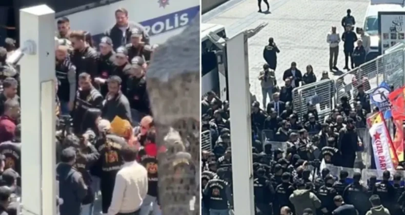 Taksim’de 1 Mayıs anmasına müdahale! Çok sayıda gözaltı var 1 Mayıs eylemlerinde katledilenler için Taksim Kazancı yokuşunda gerçekleştirilmek istenen anmaya polis ekipleri müdahale etti. Müdahalede gözaltıların olduğu öğrenildi.