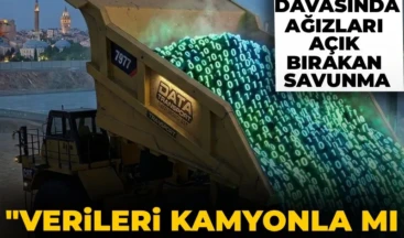 İBB Davasında ağızları açık bırakan savunma: Verileri kamyonla mı taşıyorum?