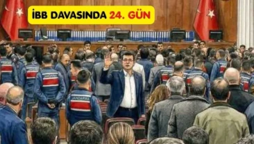 İBB Davası’nda ‘Doğum günü’ kutlaması CHP’nin cumhurbaşkanı adayı, İstanbul Büyükşehir Belediye (İBB) Başkanı Ekrem İmamoğlu’nun da tutuklu isimler arasında bulunduğu 414 sanıklı İBB Davası’nın 24. günü başladı.