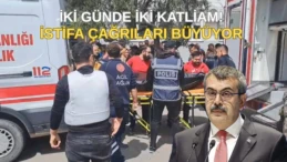 Yusuf Tekin’e istifa çağrıları dalga dalga büyüyor Şanlıurfa ve Kahramanmaraş’taki okul saldırıları sonrası toplumun her kesiminden Milli Eğitim Bakanı Yusuf Tekin’e istifa çağrısı geldi