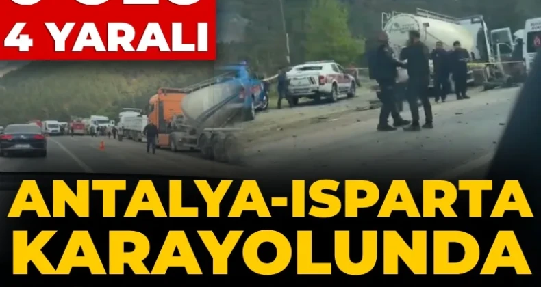 Son Dakika | Antalya-Isparta karayolunda feci kaza! 7 ölü 3 yaralı