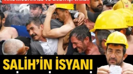 Madencilere polis barikatı Toplam 180 kilometre yürüyüp geldikleri Ankara’da açlık greviyle bakanlıklara sesini duyurmak isteyen maden işçilerinin payına yine polis müdahalesi düştü. Biber gazı sıkılınca bazı işçiler fenalaştı.