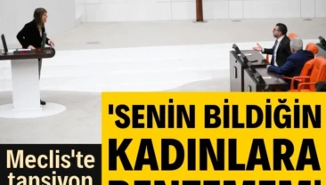 Meclis’te asgari ücret tartışması: ‘Senin bildiğin kadınlara benzemem’ DEM Parti’nin asgari ücretliler üzerindeki enflasyon yükünün araştırılmasına ilişkin önergesi üzerine konuşan DEM Parti İstanbul Milletvekili Kezban Konukçu ile AKP Kars Milletvekili Adem Çalkın arasında Genel Kurul’da karşılıklı tartışma yaşandı.