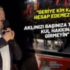 Özgür Özel’den AKP’ye uyarı! “Yarın bunu geçmişe dönük yaparlar” Ataşehir Belediyesi Başkanı Onursal Adıgüzel’in gözaltına alınmasına tepki göstermek için gerçekleştirilen mitingde konuşan CHP Genel Başkanı Özgür Özel, “Onursal’a yöneltilen bir suçlama yok. Yarın buna geçmişe dönük yaparlar. Yapılan iş çok kötü bir yolu açmaktır. 23 yıllık iktidarın sonunda bu yolu açıp da giderse birileri, bu yoldan kim geçer geriye kim kalır, hesap edemezsiniz. Onun için aklınızı başınıza toplayın. Kul hakkına girmeyin” diye konuştu.