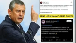 Özgür Özel’in kınadığı yazar Kırıkkanat özür diledi CHP Genel Başkanı Özgür Özel, yazar Mine Kırıkkanat’ın, ‘Kemal Kılıçdaroğlu’ yorumunu isim vermeden kınadı. Kırıkkanat özür diledi.