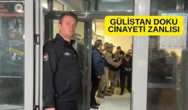 Valinin oğlu ‘Katil’ sloganları arasında cezaevine gönderildi Gülistan Doku’nun öldürülmesine ilişkin baş şüpheliler Valinin oğlu Mustafa Türkay Sonel ve Şükrü Eroğlu vatandaşlar ve ailenin “katil” sloganları arasında zırhlı araca bindirilerek cezaevine gönderildi.